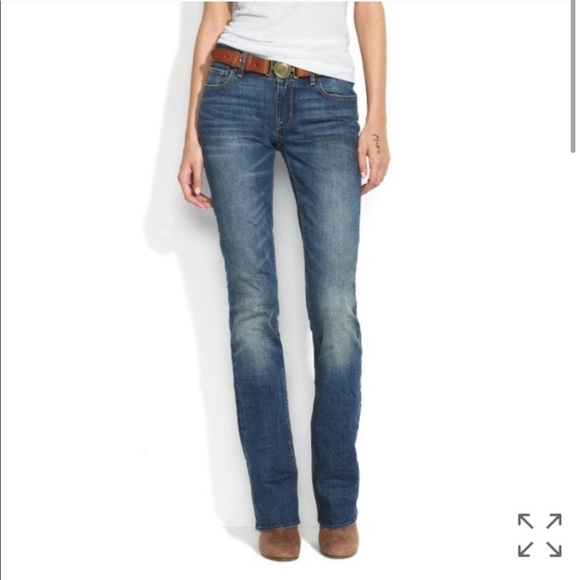 Madewell Denim - • Madewell • Bootlegger Bootcut Jeans Blue 25